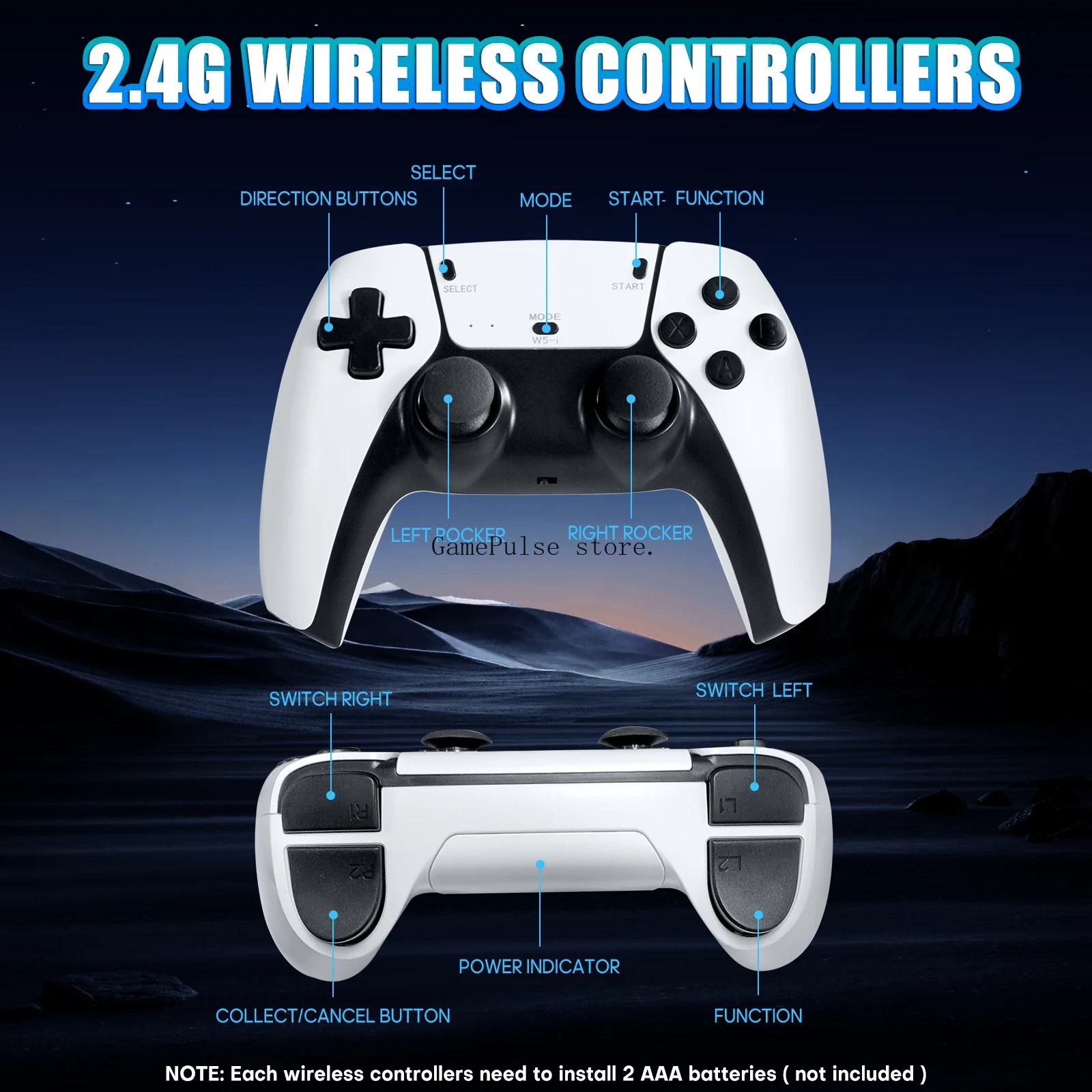 Retro Gaming Hdmi Stick - GamePulse2026 20000+ Retro Game Stick Ingebouwde