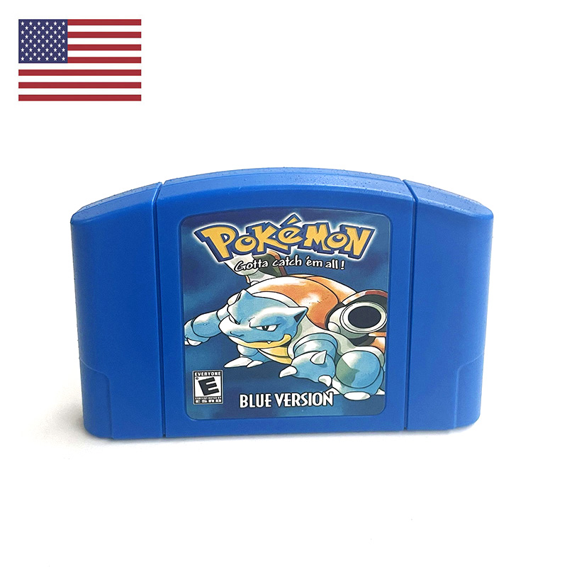 Retro Gaming Setup - USA NTSC versie Engelse Pokémon Blue