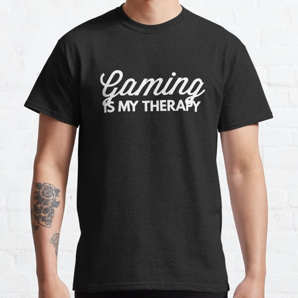Retro Gaming Gift Ideas - Gaming is mijn therapie Grappig retro