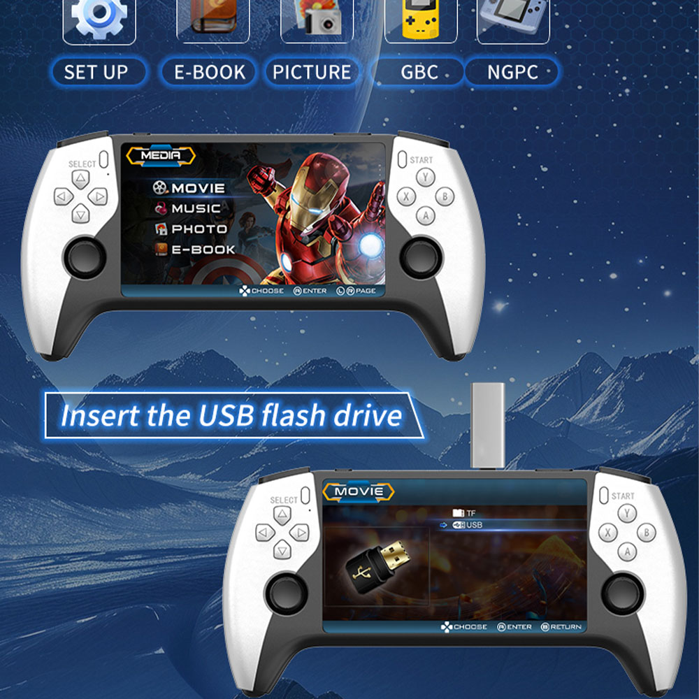 2026 Nieuwe SF3500 5 Inch Hand - Retro Gaming Emulator recensie en prijs