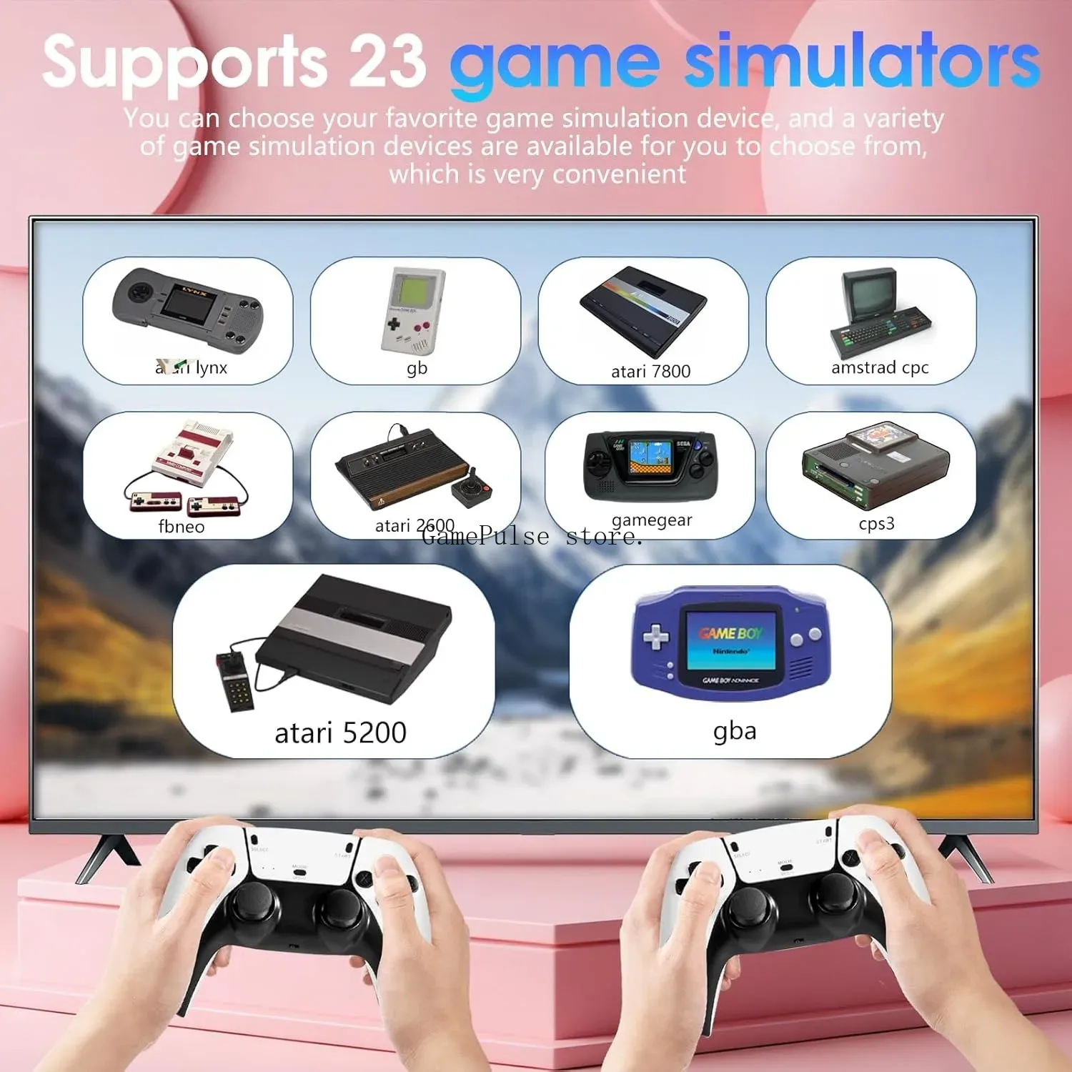 GamePulse Nieuwe Draadloze Ret - Retro Gaming Hdmi Stick recensie en prijs