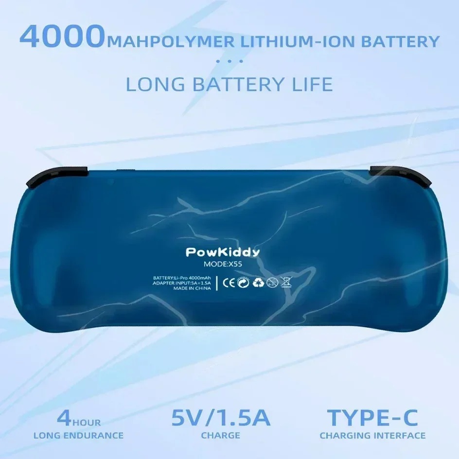 POWKIDDY X55 Handheld Game Con - Retro Gaming Emulator recensie en prijs