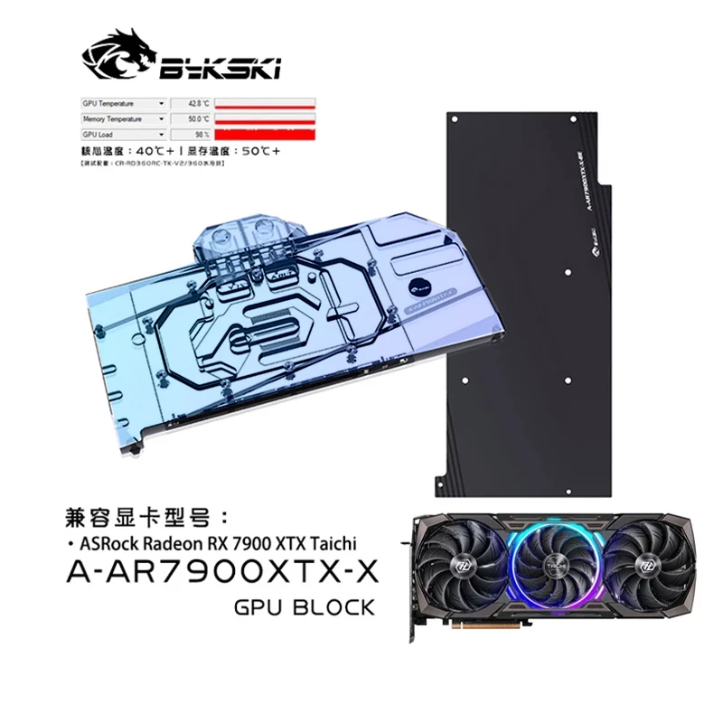 Bykski Waterblok Gebruik voor  - Amd Vga Rx 7900 Xtx recensie en prijs