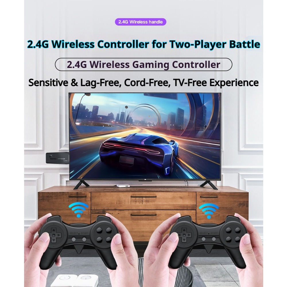 Draagbare 4K Retro Game Stick  - Retro Gaming Arcade Console recensie en prijs