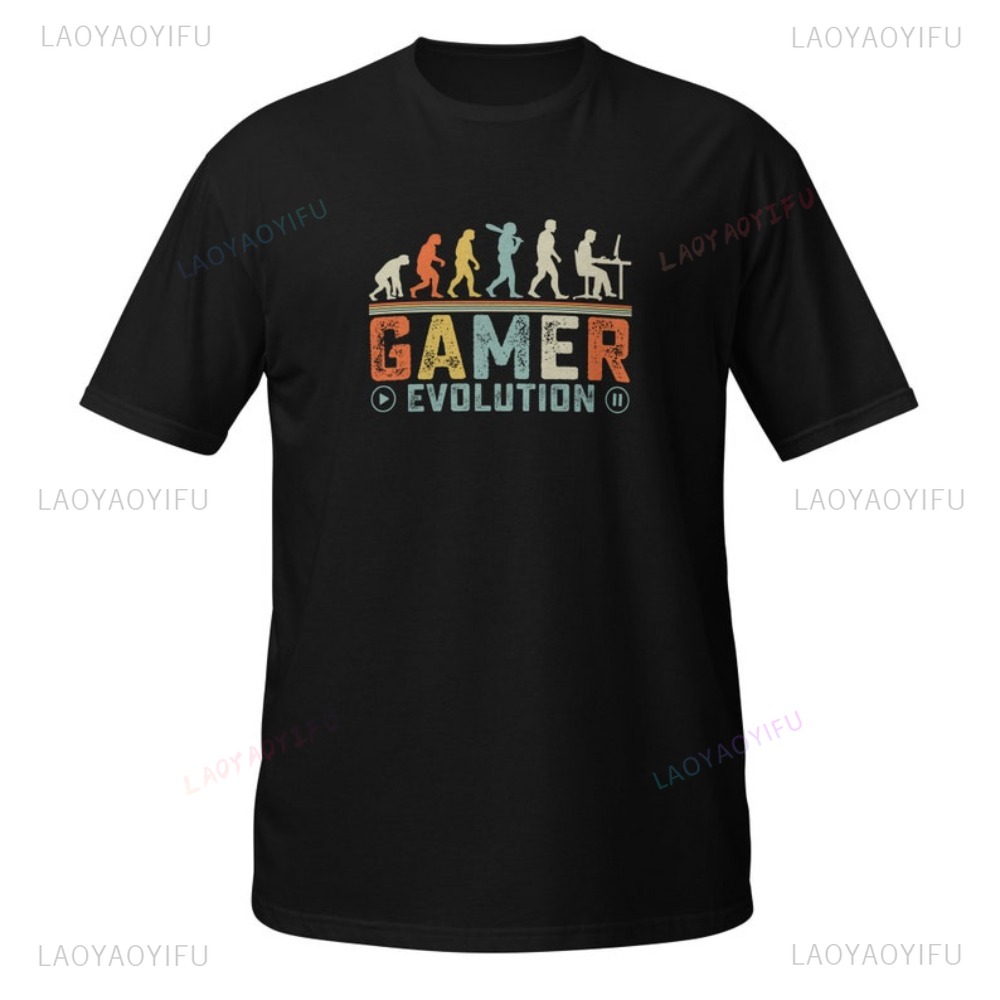 Gamer Evolution T-shirt Retro  - Retro Gaming Gift Ideas recensie en prijs