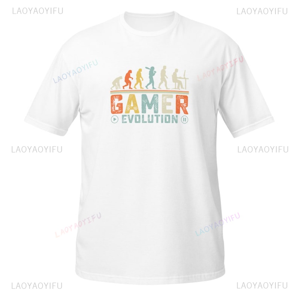Gamer Evolution T-shirt Retro  - Retro Gaming Gift Ideas recensie en prijs