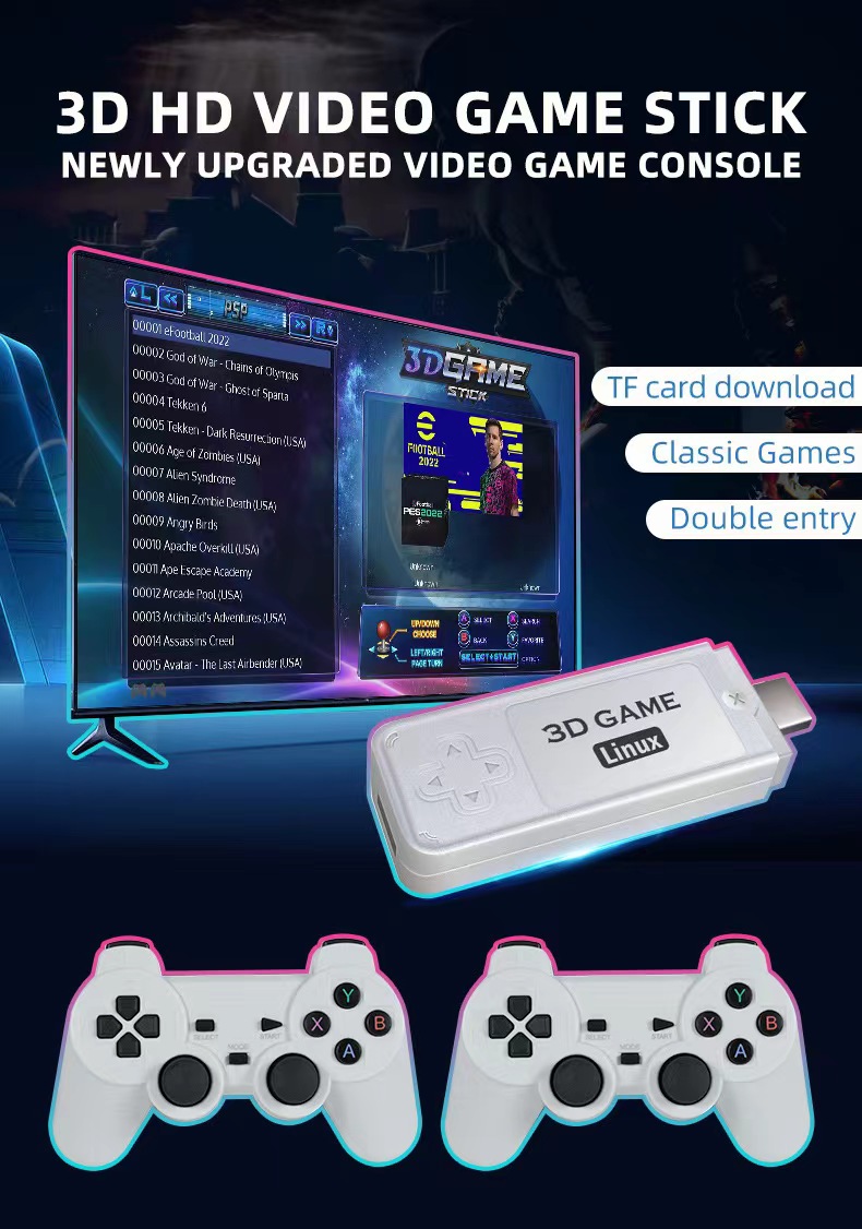 Y6 Retro Game Console 4K 60fps - Retro Gaming Hdmi Stick recensie en prijs