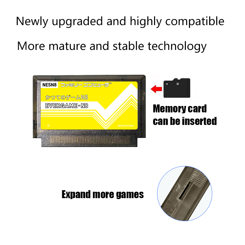 REMANK EVERGAME N8 NES Cartrid - Retro Gaming Setup recensie en prijs